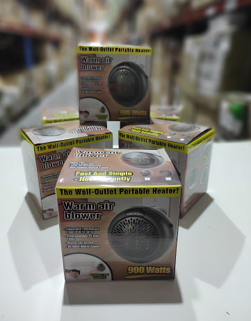 Calefactor Redondo Portátil 900 Watts negro/blanco - additional image 7