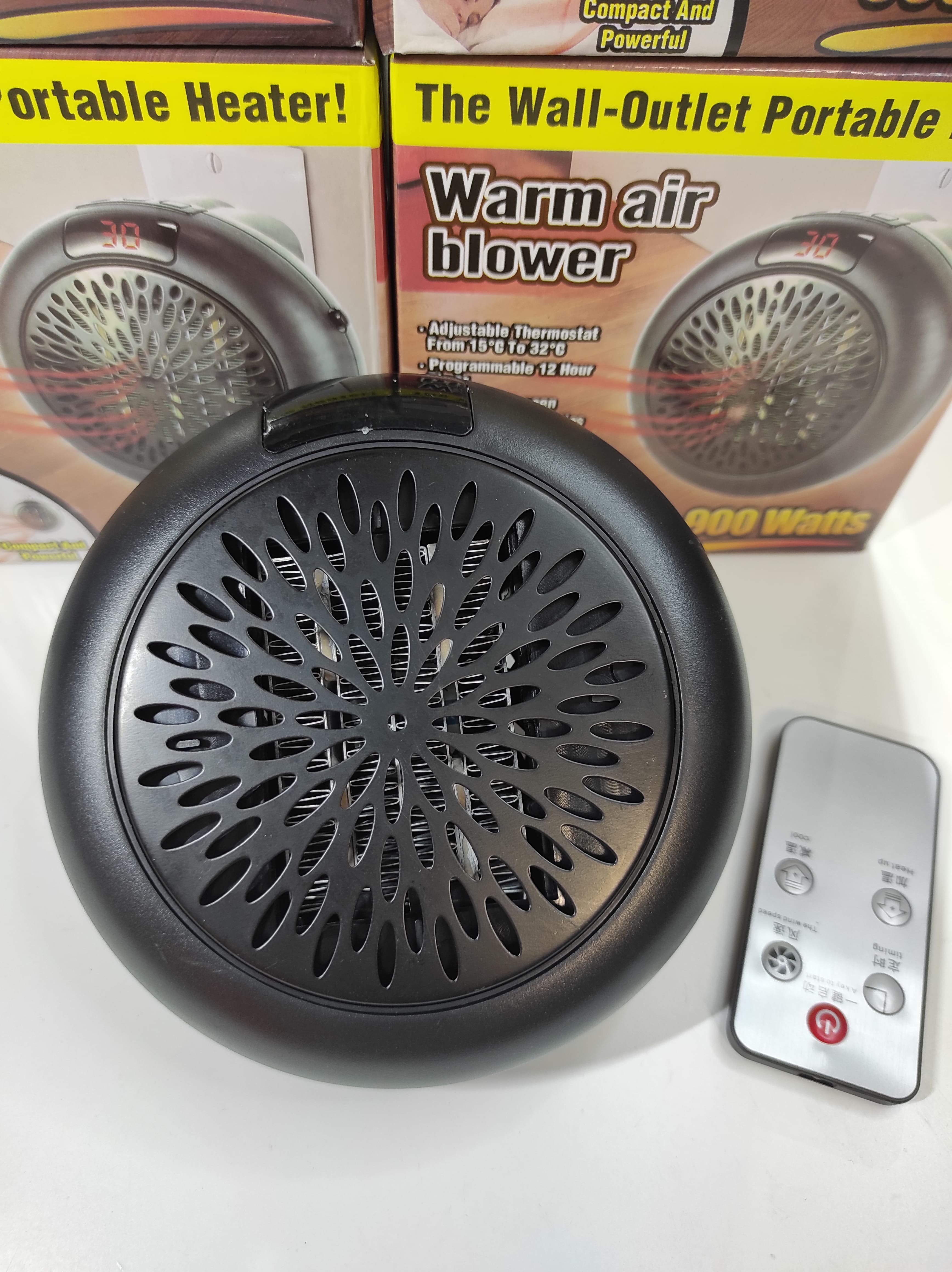 Calefactor Redondo Portátil 900 Watts negro/blanco - additional image 17